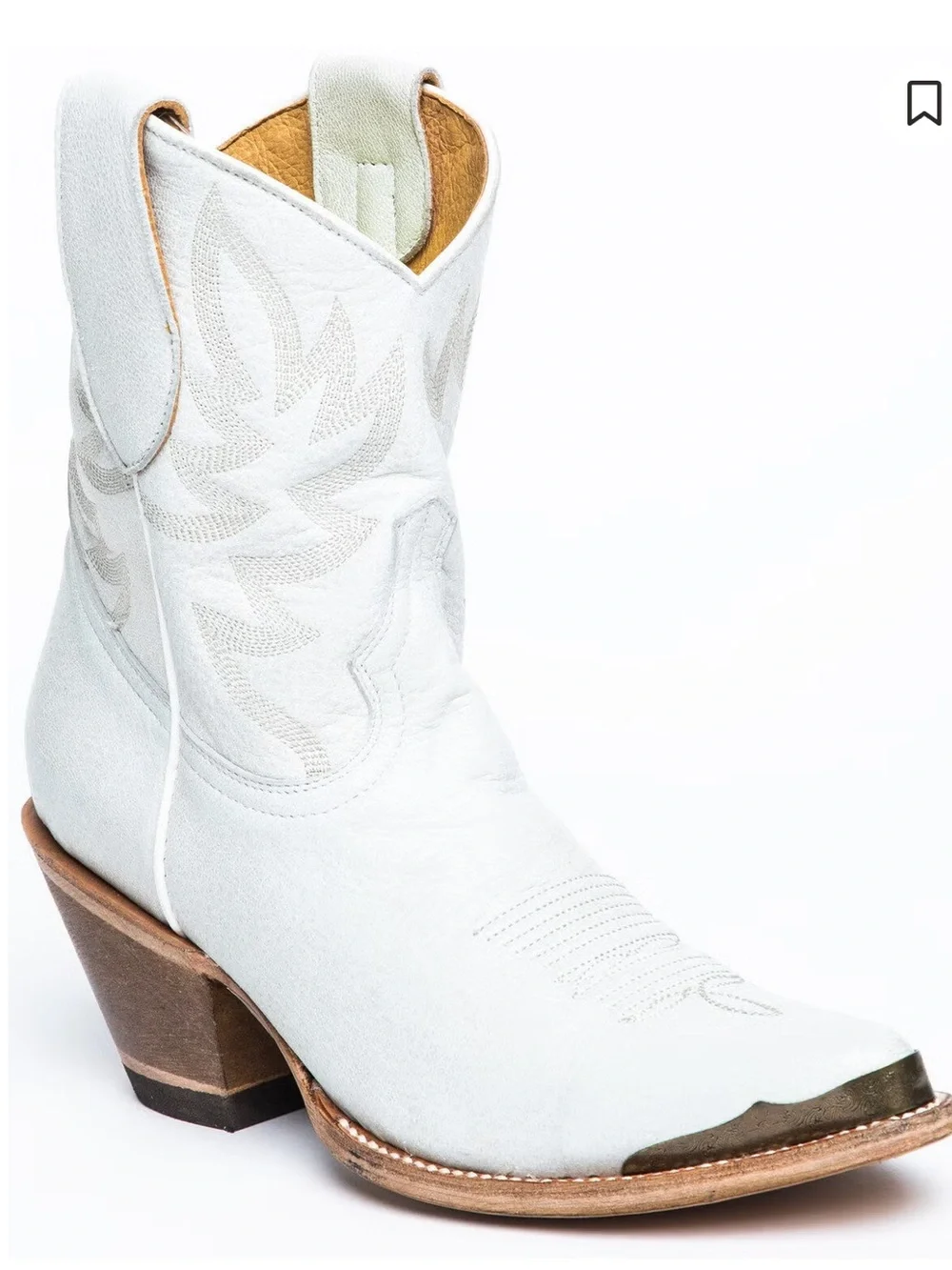 Idyllwind Wheels Women's White Western Boots, 7 - Picture 1 of 8